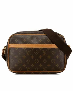 Cross-Body Bags*Louis Vuitton Preloved Marcel Crossbody Bag Monogram Canvas Brown