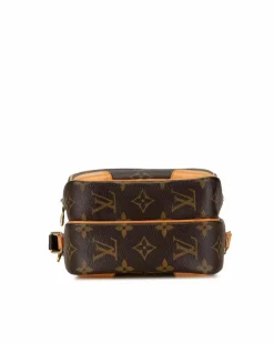 Cross-Body Bags*Louis Vuitton Preloved Marcel Crossbody Bag Brown