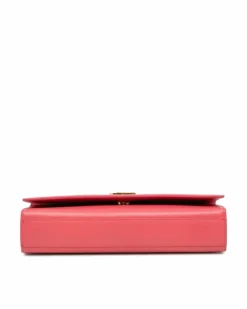 Cross-Body Bags*Saint Laurent Preloved Medium Grain De Poudre Monogram Kate Crossbody Bag with Pink