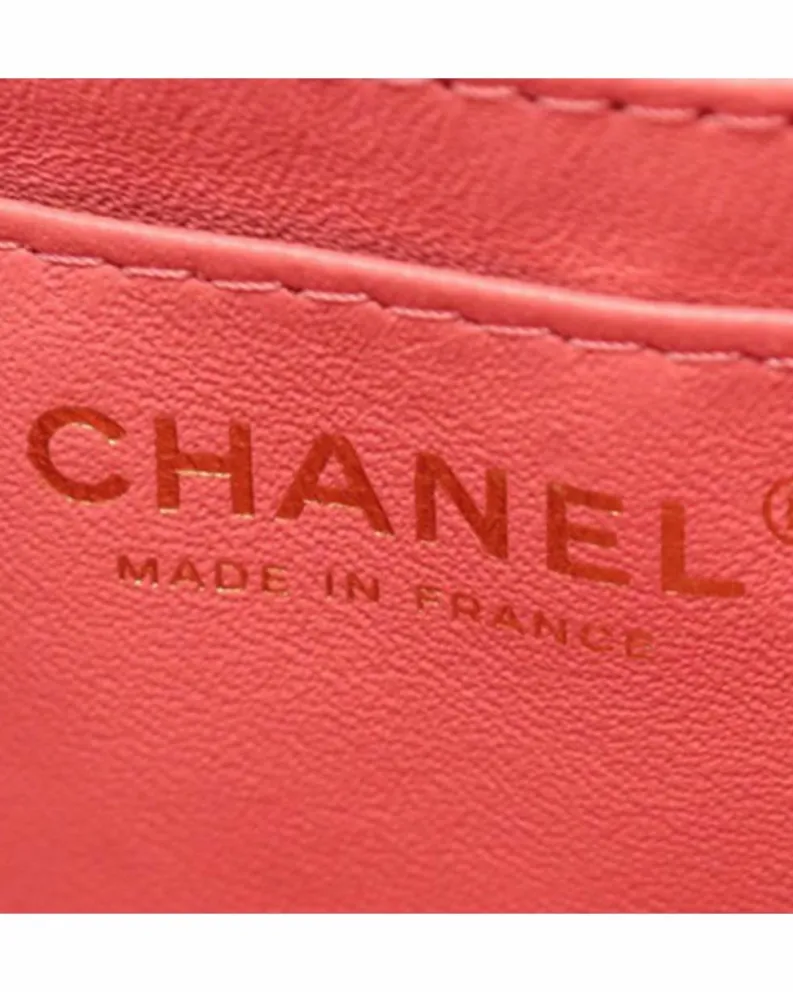Shoulder Bags*Chanel Preloved Medium Quilted Lambskin Precious Jewel Flap Shoulder Bag Pink
