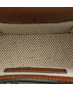 Cross-Body Bags*Gucci Preloved Mini Denim Horsebit Crossbody Bag with Leather Trim Blue