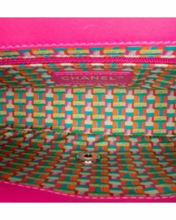 Cross-Body Bags*Chanel Preloved Mini Quilted Lambskin Leather Crossbody Bag Authentic Pink