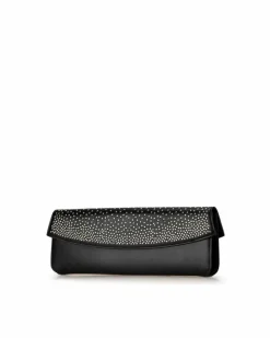 Clutch Bags*Celine Preloved Mini Studded Clutch in Black