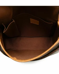 Cross-Body Bags*Louis Vuitton Preloved Monogram Canvas Crossbody Bag with Adjustable Strap and Brown