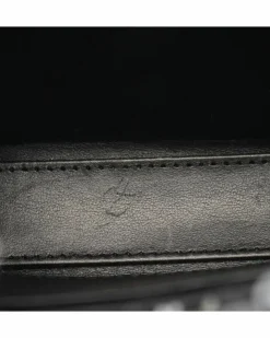 Clutch Bags*Chanel Preloved Nano Tweed Kelly Clutch with Sequin Embellished Shoulder Black