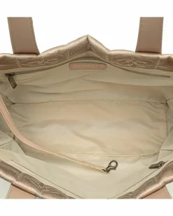 Tote Bags*Chanel Preloved New Travel Line Tote Bag with Leather Trim and Interior Zip Brown
