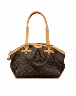 Shoulder Bags*Louis Vuitton Preloved Papillon 30 Monogram Canvas Shoulder Bag Brown