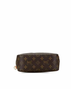 Cross-Body Bags*Louis Vuitton Preloved Pochette Accessoires Monogram Canvas Crossbody Bag Brown