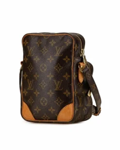 Cross-Body Bags*Louis Vuitton Preloved Pochette Accessoires Crossbody Bag Brown