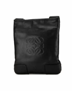 Cross-Body Bags*LOEWE Preloved Puzzle Small Crossbody Bag in Leather Black