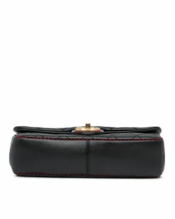 Cross-Body Bags*Chanel Preloved Quilted Lambskin Crossbody with Chain Strap and CC Turnlock Black