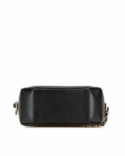 Cross-Body Bags*Chanel Preloved Quilted Lambskin Octagon Camera Crossbody Bag Black