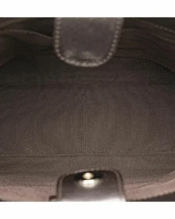 Tote Bags*Chanel Preloved Quilted Leather Tote Bag with Chain Handles and Multiple Black