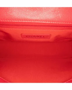 Cross-Body Bags*Chanel Preloved Quilted Leather Crossbody with Chain Strap Pink