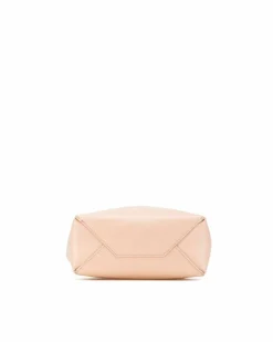 Tote Bags*Celine Preloved Small 16 Beige Calfskin Leather Tote Bag Pink