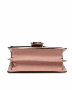 Cross-Body Bags*Gucci Preloved Small Calfskin Interlocking G Crossbody Bag with Chain Strap Pink