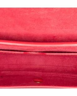 Cross-Body Bags*Dior Preloved Small Leather Crossbody Bag with Adjustable Strap Red