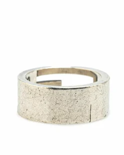 Rings*Gucci Preloved Sterling G Cutout Ring Silver