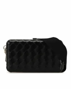 Cross-Body Bags*Bottega Veneta Preloved The Pouch Intrecciato Leather Crossbody Bag Black