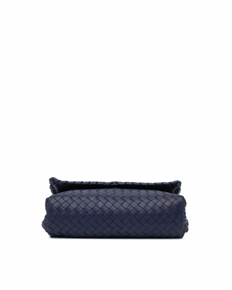 Shoulder Bags*Bottega Veneta Preloved The Pouch Shoulder Bag in Blue