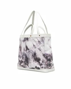 Tote Bags*Tom Ford Preloved Tie-Dye Canvas Tote Bag White