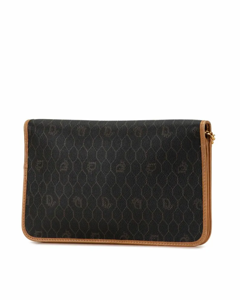 Cross-Body Bags*Dior Preloved Vintage Canvas Crossbody Bag Black