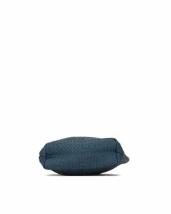 Tote Bags*Hermes Preloved Woven Leather Tote with Flat Handles Blue