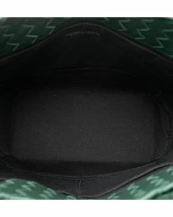 Tote Bags*Bottega Veneta Preloved Woven Leather Tote with Rolled Handles and Zip Pockets Green