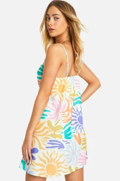 Smock Dresses*boohoo Printed Strappy Mini Dress multi