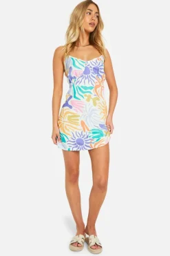 Smock Dresses*boohoo Printed Strappy Mini Dress multi