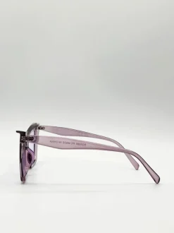 Sunglasses*SVNX Oversized Cateye Sunglasses Purple