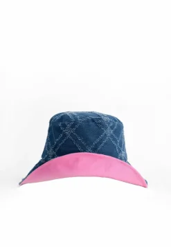 Hats & Gloves|Hats & Gloves*My Accessories London Quilted Denim Bucket Hat Indigo