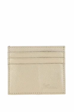 Handbags*Ashwood Leather Real Leather Card Holder & Key Ring Gift Set Gold