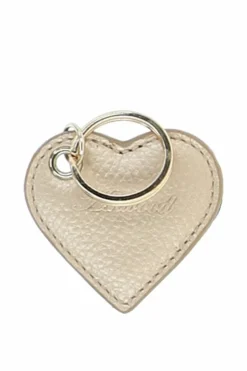 Handbags*Ashwood Leather Real Leather Card Holder & Key Ring Gift Set Gold