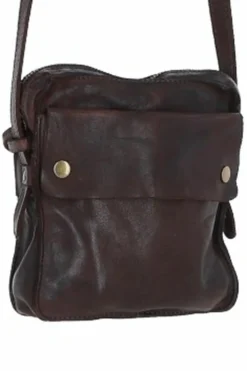 Cross-Body Bags*Ashwood Leather Real Leather Cross Body Bag Dark Brown