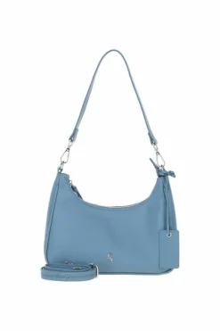 Shoulder Bags|Handbags*Ashwood Leather Real Leather Shoulder Bag with Detachable Crossbody Strap Blue