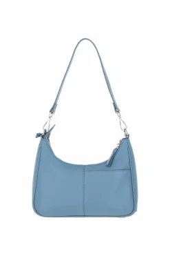 Shoulder Bags|Handbags*Ashwood Leather Real Leather Shoulder Bag with Detachable Crossbody Strap Blue