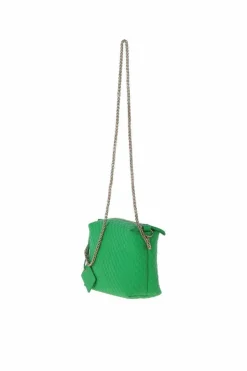 Cross-Body Bags*Ashwood Leather Real Leather Small Quilted Shoulder Chain Bag Green