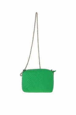 Cross-Body Bags*Ashwood Leather Real Leather Small Quilted Shoulder Chain Bag Green