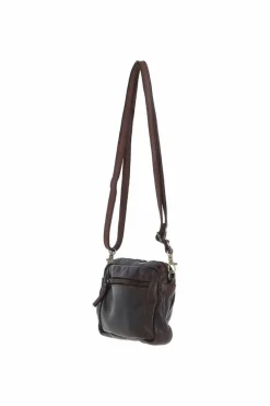 Cross-Body Bags*Ashwood Leather Real Leather Vintage Cross Body Bag Dark Brown