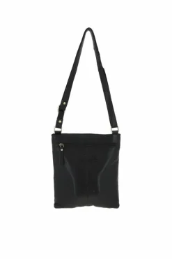 Cross-Body Bags*Ashwood Leather Real Michigan Leather Crossbody Bag Black
