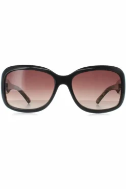 Sunglasses*Ted Baker Rectangle Brown Gradient TB1183 Charlotte Black