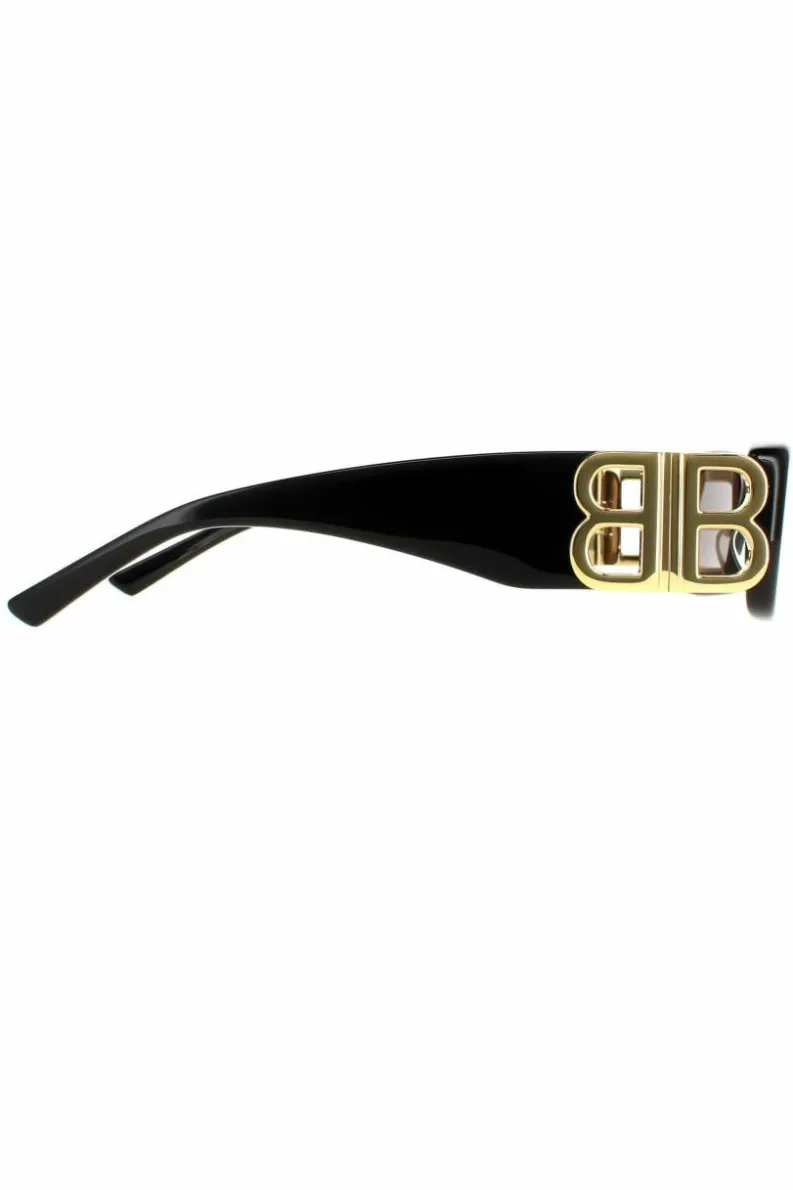 Sunglasses*Balenciaga Rectangle Grey BB0096S Black