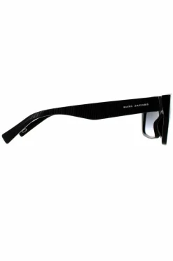 Sunglasses*Marc Jacobs Rectangle Grey Dark Grey Gradient MARC ICON 096/S Sunglasses Black