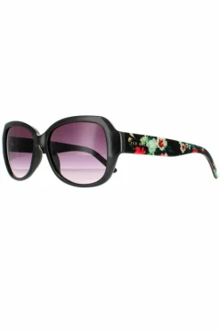 Sunglasses*Ted Baker Rectangle Grey Gradient TB1606 Mae Black