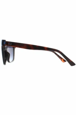 Sunglasses*Guess Rectangle Blonde Havana Blue Gradient GU7840 Brown