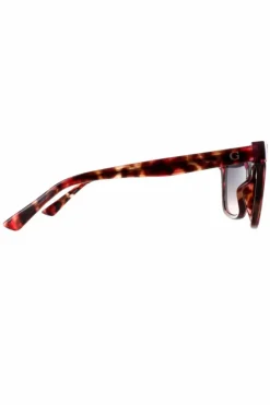 Sunglasses*Guess Rectangle Havana Smoke Gradient GU7840 Pink