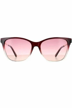 Sunglasses*Guess Rectangle Violet Violet Gradient GF6155 Purple