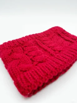 Hair Accessories*SVNX Cable Knitted Headband Red