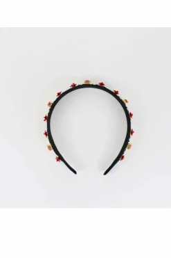 Hair Accessories*SVNX Red Rose Embellished Headband Multi
